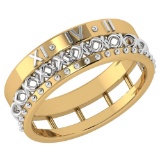 Gold MADE IN ITALY filigree Bands For beautiful ladies 14k Yellow Gold MADE IN ITALY