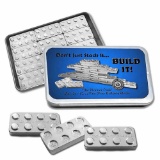 1/2 oz Silver Building Block Bar - 24pc. Set