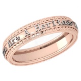 Gold MADE IN ITALY Heritage Styles Bands For beautiful ladies 14k White Gold MADE IN ITALY