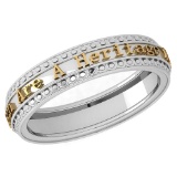 Gold MADE IN ITALY Heritage Styles Bands For beautiful ladies 14k Rose Gold MADE IN ITALY