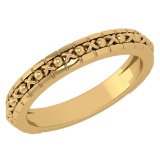 Gold MADE IN ITALY filigree Bands For beautiful ladies 14k Yellow Gold MADE IN ITALY