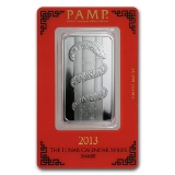 PAMP Suisse Silver Bar 1 oz - 2013 Snake Design