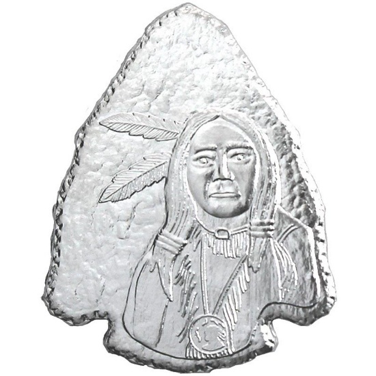 Arrowhead .999 Silver 1 oz Bar