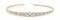 14K YELLOW GOLD 5 CTW G-H I1/I2 DIAMOND BRACELET