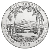 2013 Silver 5oz. White Mountain ATB