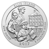 2017 Silver 5oz. Ellis Island ATB