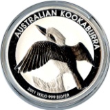 Australian Kookaburra Kilo Silver 2011