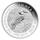 Australian Kookaburra Kilo Silver 2015