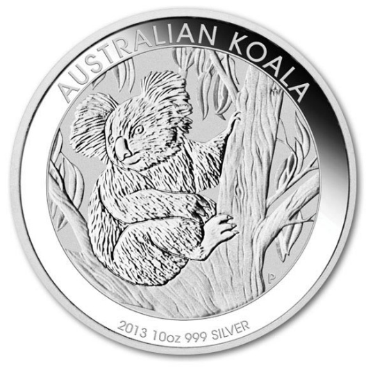 Australian Koala Ten Ounce Silver 2013