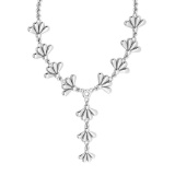 Beautiful 18K White Gold Light Weight Necklace