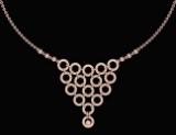 Beautiful 18K Rose Gold Light Weight Necklace