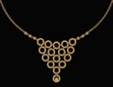 Beautiful 18K Yellow Gold Light Weight Necklace