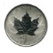 2001 Canada 1 oz. Silver Maple Leaf Reverse Proof Snake Privy Mark