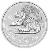 2010 Australia Kilo Silver Lunar Tiger