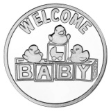 Welcome Baby .999 Silver 1 oz Round