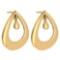 Certified Gold MADE IN ITALY Styles Stud Earrings For beautiful ladies 14k Yellow Gold MADE IN ITALY
