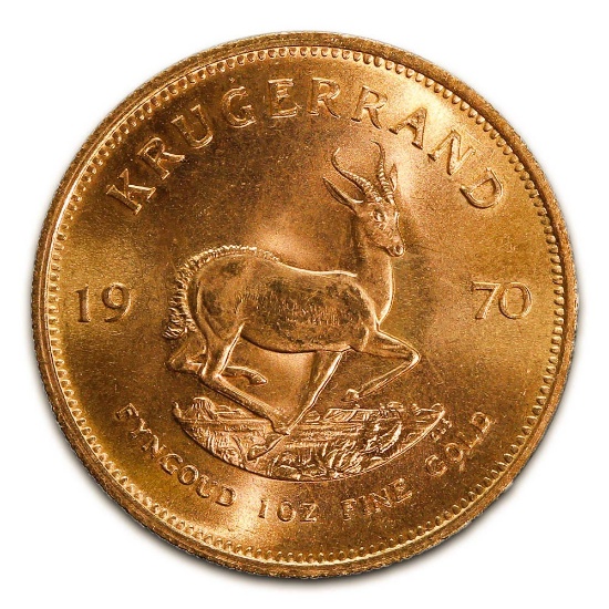 South Africa Gold Krugerrand 1 Ounce 1970