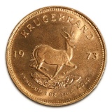South Africa Gold Krugerrand 1 Ounce 1973