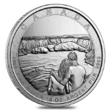 2017 10 oz Silver Canada the Great CTG Niagara Falls $50 Coin