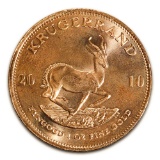 South Africa Gold Krugerrand 1 Ounce 2010