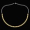 Certified 12.50 Ctw Citrine Emerlad Cut Square Shape Necklace For womens 21st Century New collection