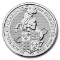 2018 2 oz British Silver Queen?s Beast Black Bull Coin (BU)