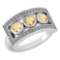 Certified 0.72 Ctw Citrine And Diamond Wedding/Engagement Style 14K White Gold Halo Ring (VS/SI1)