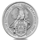 2018 1 oz British Platinum Queen?s Beast Griffin Coin (BU)
