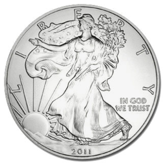 2011 1 oz Silver American Eagle BU