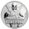 2018 Tuvalu 1 oz Silver $1 Marvel Series Deadpool Coin BU