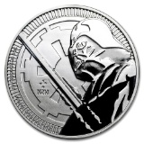 2018 1 oz Niue Darth Vader Lightsaber Star Wars Silver Coin