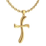 Holy Cross Special Gold Neckalce 18K Yellow Gold MADE IN ITALY
