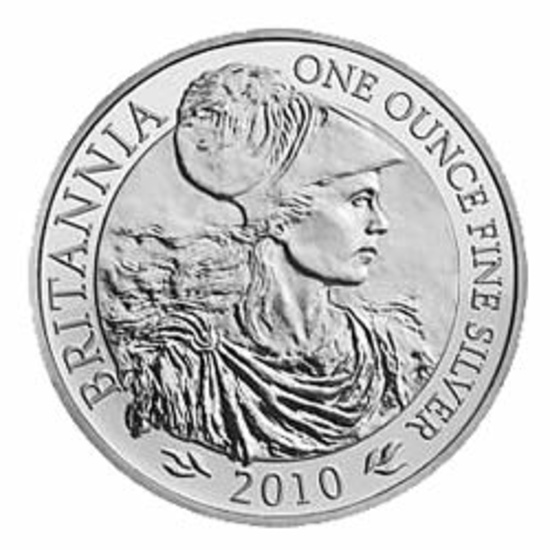 Uncirculated Silver Britannia 1 oz 2010