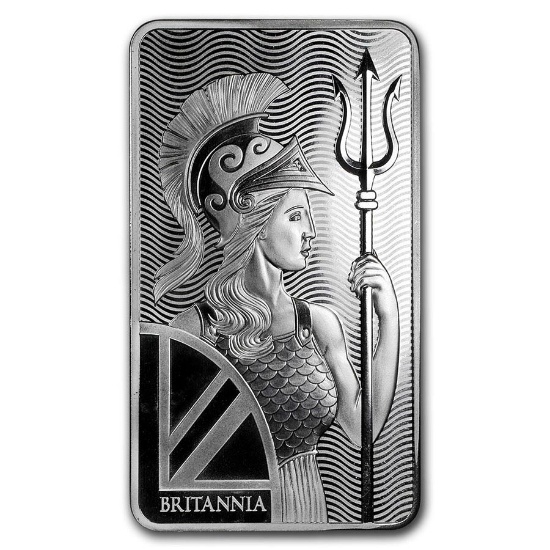 Royal Mint 10 oz Silver Bar - Britannia