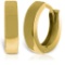14K Solid Gold Glorietta Huggie Earrings