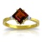 1.77 CTW 14K Solid Gold Immerse Yourself Garnet Diamond Ring