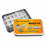12 oz Silver - Building Block Bars - 40pc Accessory Set