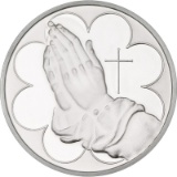 Praying Hands .999 Silver 1 oz Round