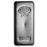 Johnson Matthey 1 Kilo Silver Bar (32.15 oz)