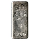 Random Manufacturer Silver Bar 1 Kilo - 32.15 oz