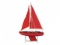 Wooden It Floats Ruby Compass Model Sailboat 12in.