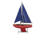 Wooden It Floats American Anchor Model Sailboat 12in.