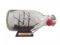 Mayflower Model Ship in a Glass Bottle 5in.
