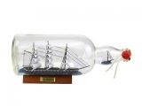 USS Constitution Model Ship in a Glass Bottle 11in.