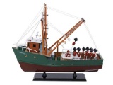 Wooden Andrea Gail - The Perfect Storm Model Boat 16in.