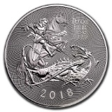 2018 10 oz Silver British Valiant (BU)