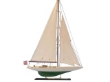 Wooden Shamrock Limited Model Sailboat 27in.