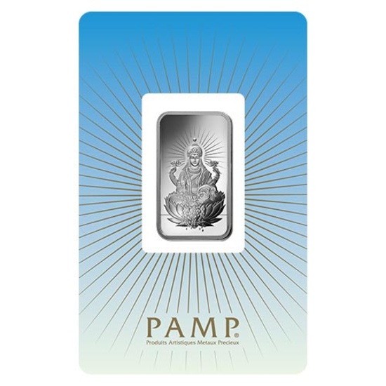 PAMP Suisse Silver Bar 10 Gram - Lakshmi