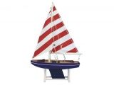 Wooden It Floats Sailors Dream Model Sailboat 12in.
