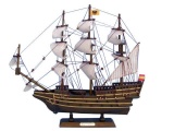 Wooden San Felipe Tall Model Ship 14in.